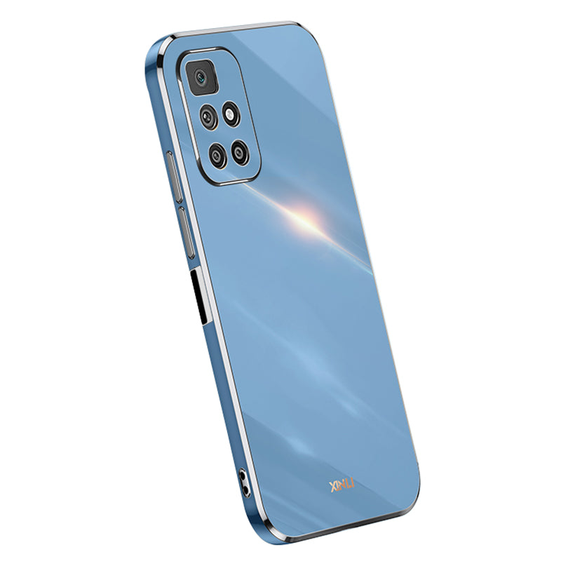 XINLI For Xiaomi Redmi 10 4G (2021) Redmi 10 2022 4G Redmi 10 Prime Redmi Note 11 4G (MediaTek) Phone Case with Electroplating Edge XINLI For Xiaomi Redmi 10 4G (2021) Redmi 10 2022 4G Redmi 10 Prime Redmi Note 11 4G (MediaTek) Phone Case with Electroplating Edge